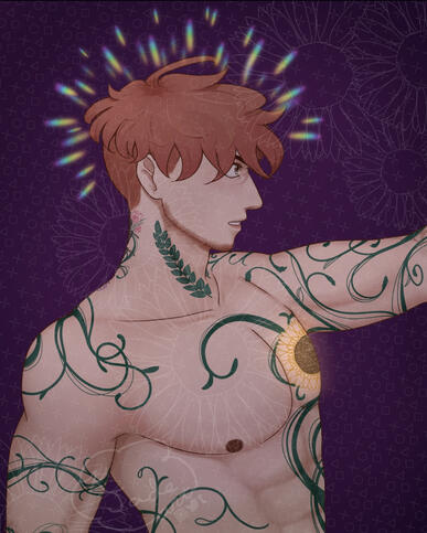 greek god Simon Riley