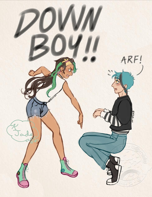 Archie comic redraw
